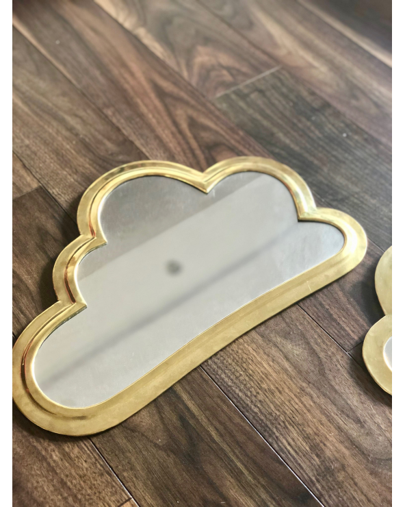 Miroir laiton nuage