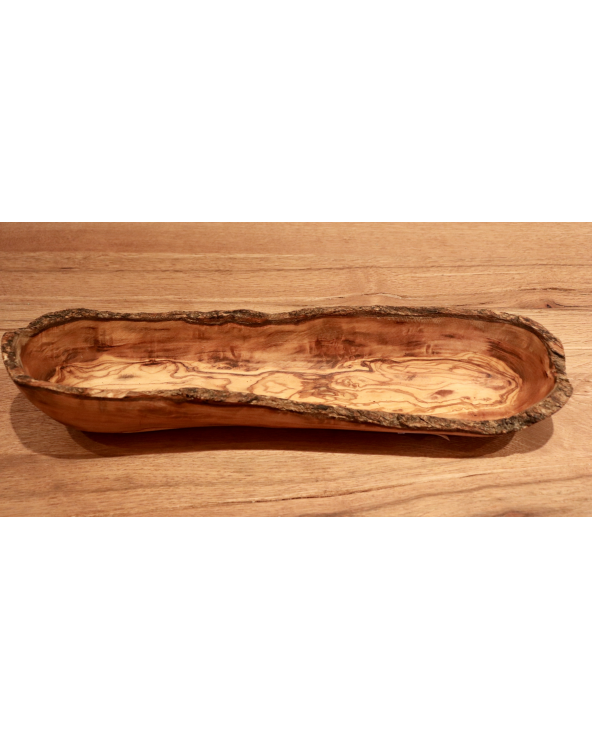 Panier à pain en bois d'olivier