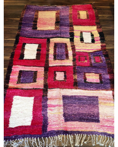 Tapis kilim marocain coloré